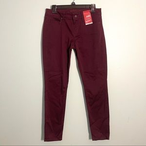 NWT Maroon Skinny Jeans